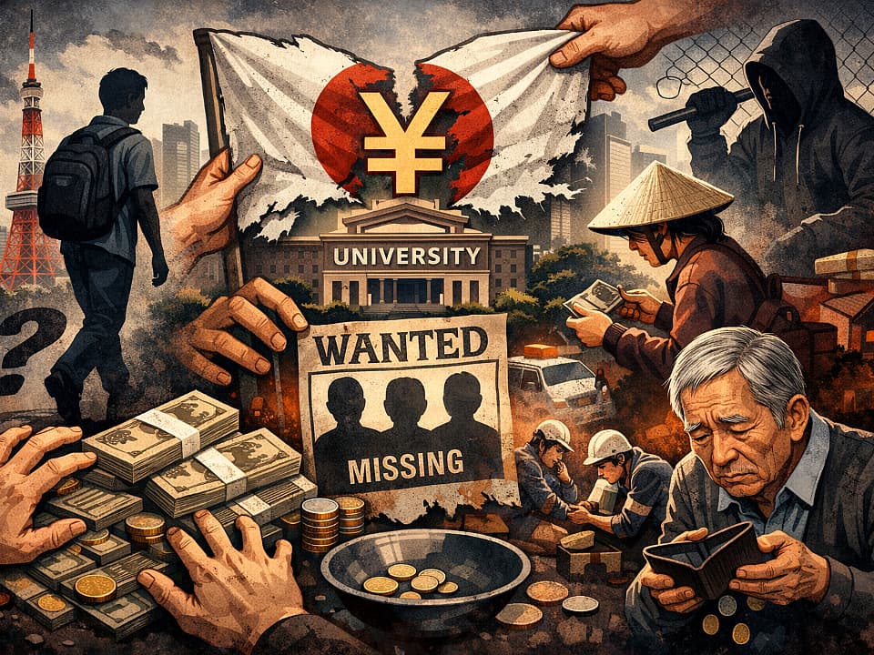 大学生の6割が外国人って日本ヤバくない?外国人占拠税金の無駄使い