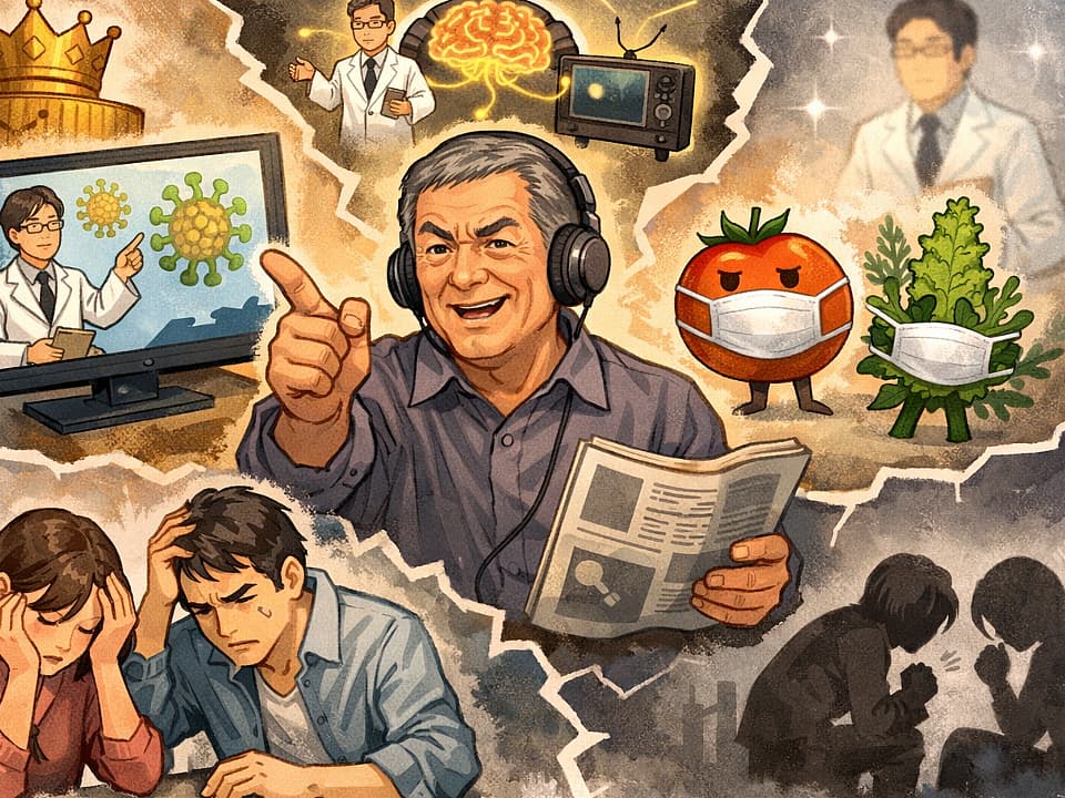 尊大型ASDの父親がキモいほど腹立つ｜テレビ・ラジオ情報即受け売りで家族無視・マウント