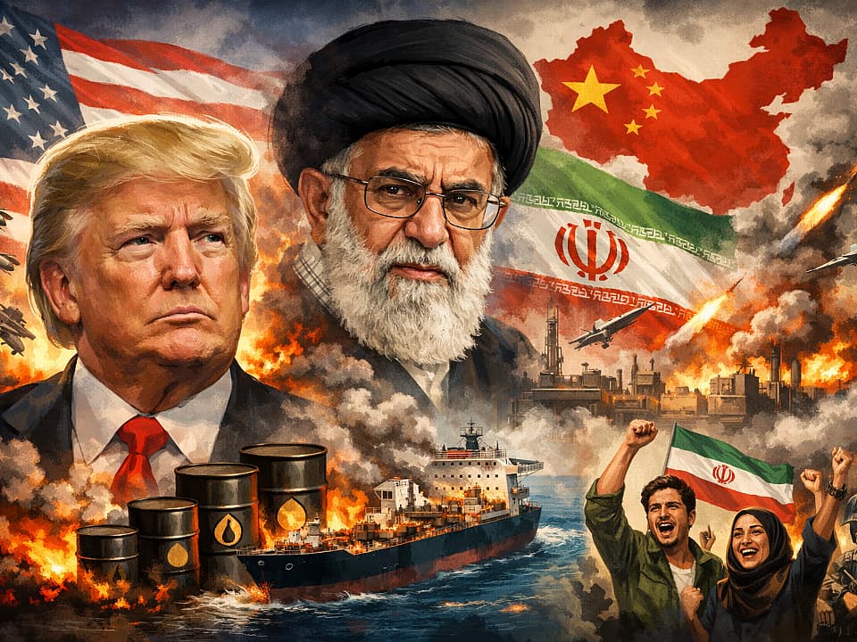 トランプのイラン攻撃真の目的｜日本メディアがトランプ悪役報道する理由